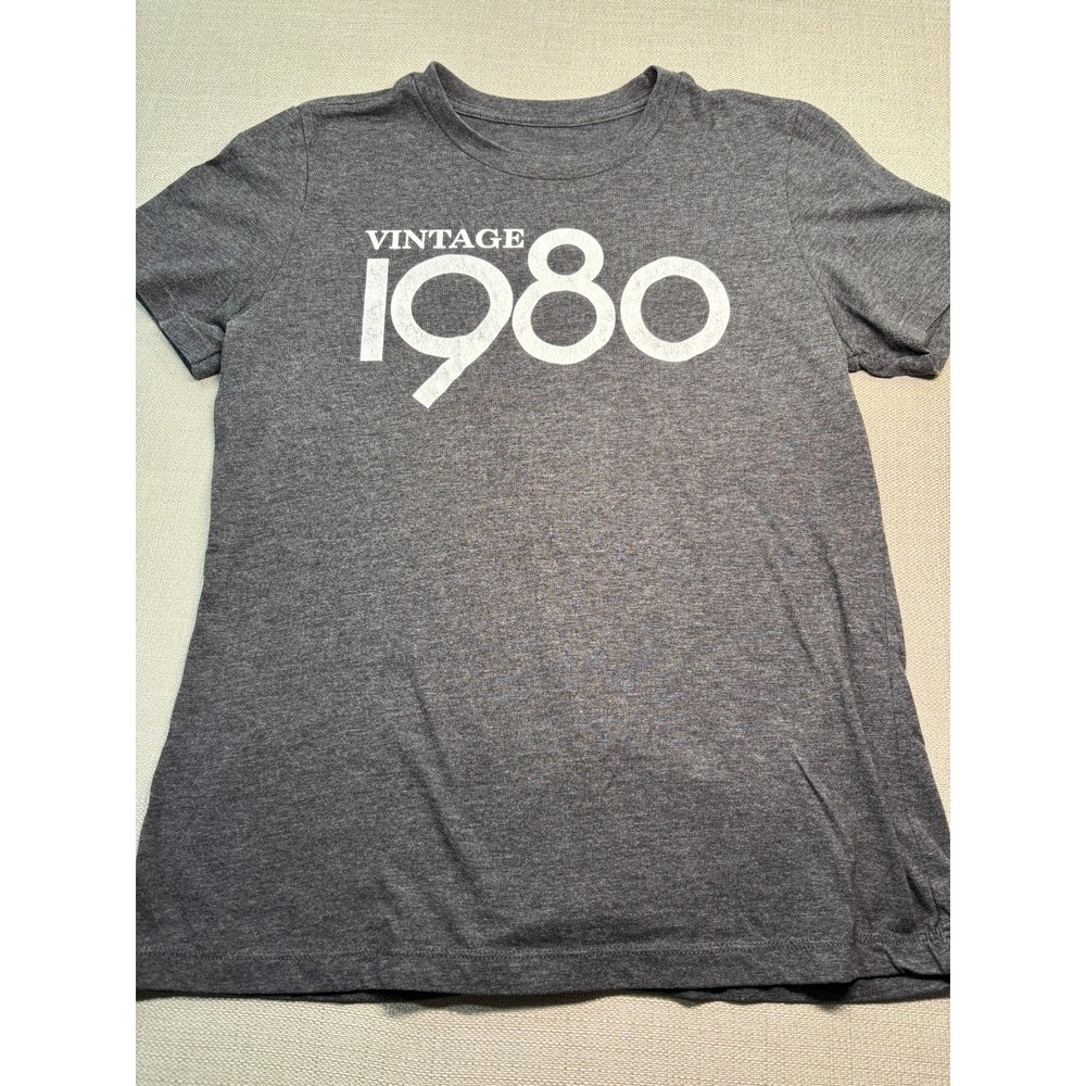 Vintage 1980 Womens Relaxed Tee Shirt - See Description